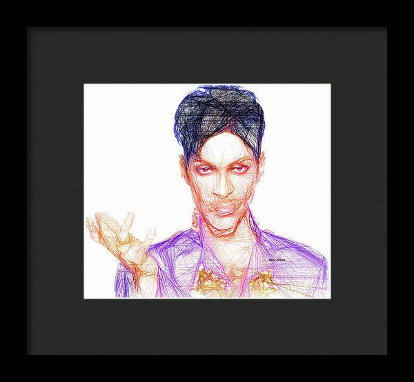 Framed Print - Prince - The Love Symbol