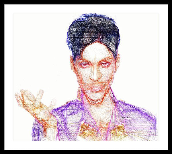 Framed Print - Prince - The Love Symbol