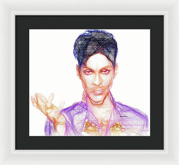 Framed Print - Prince - The Love Symbol