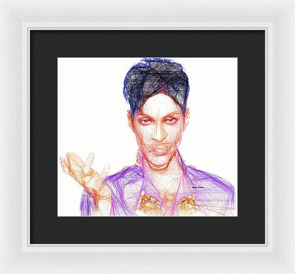 Framed Print - Prince - The Love Symbol