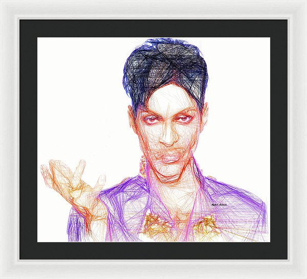 Framed Print - Prince - The Love Symbol