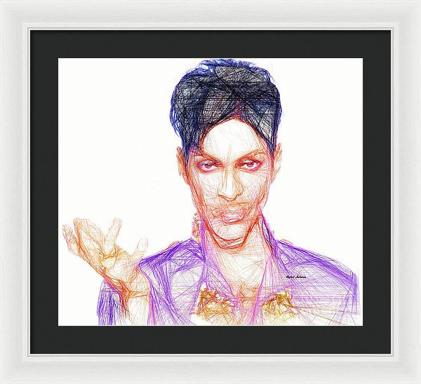 Framed Print - Prince - The Love Symbol