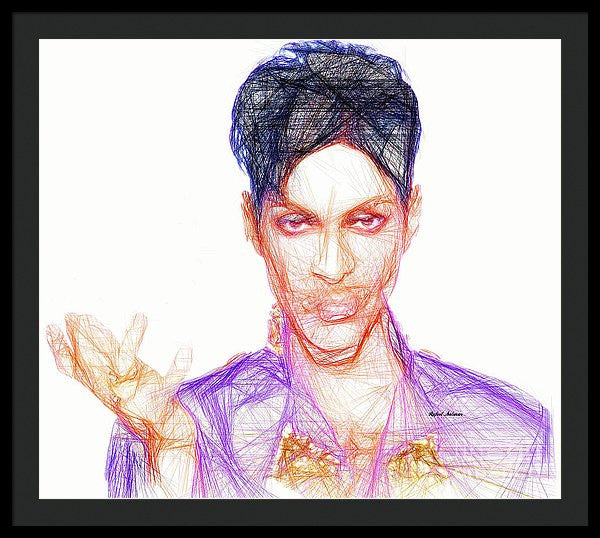 Framed Print - Prince - The Love Symbol