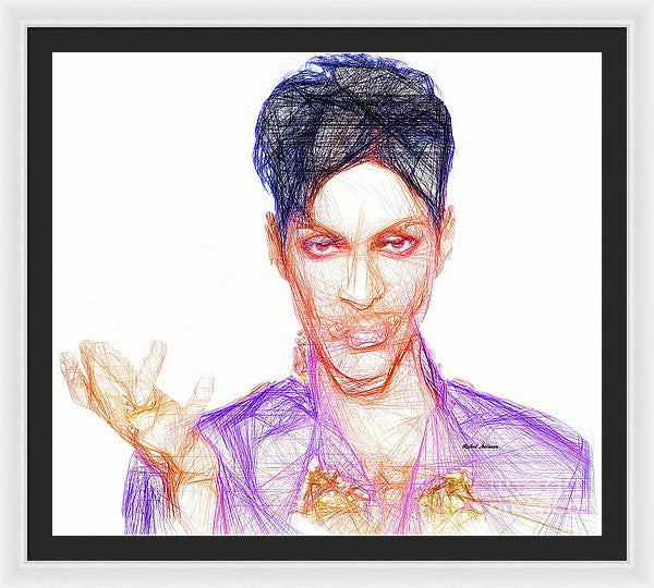 Framed Print - Prince - The Love Symbol