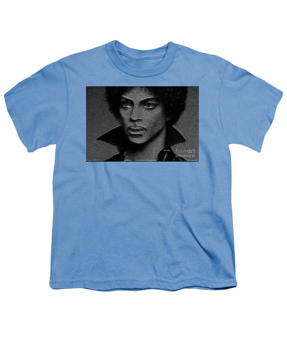 Youth T-Shirt - Prince - Tribute In Black And White