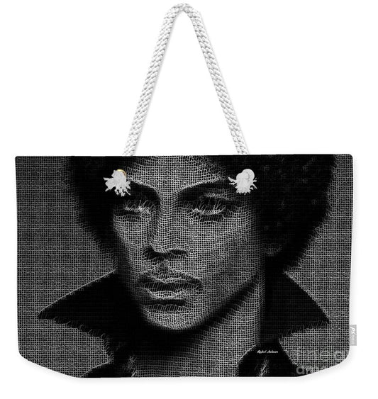 Weekender Tote Bag - Prince - Tribute In Black And White