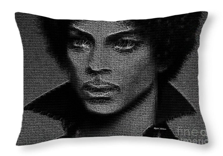 Throw Pillow - Prince - Tribute In Black And White