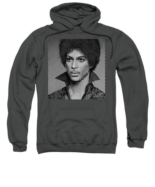 Sweatshirt - Prince - Tribute In Black And White Sketch