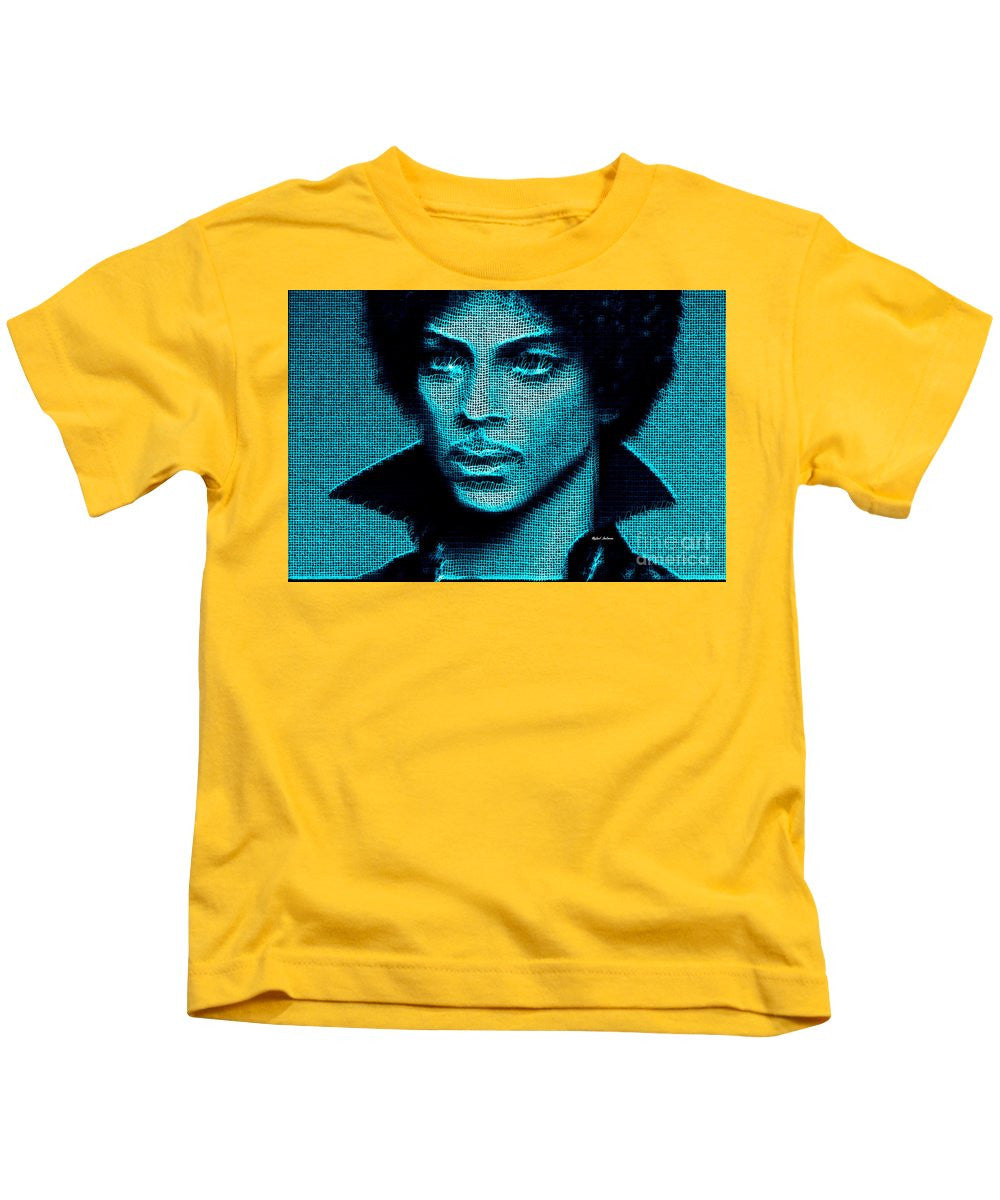 Kids T-Shirt - Prince - Tribute In Blue