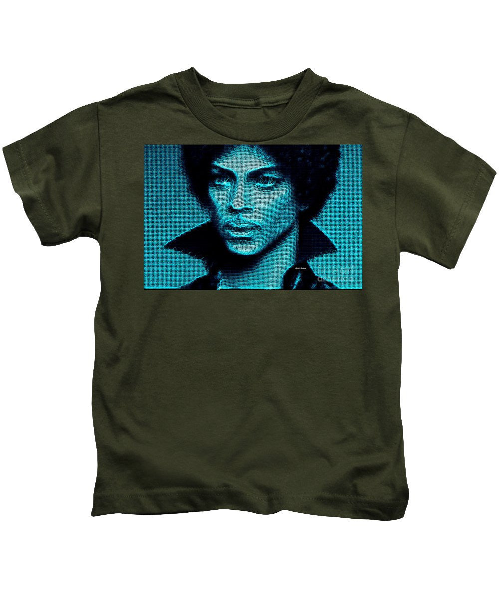 Kids T-Shirt - Prince - Tribute In Blue