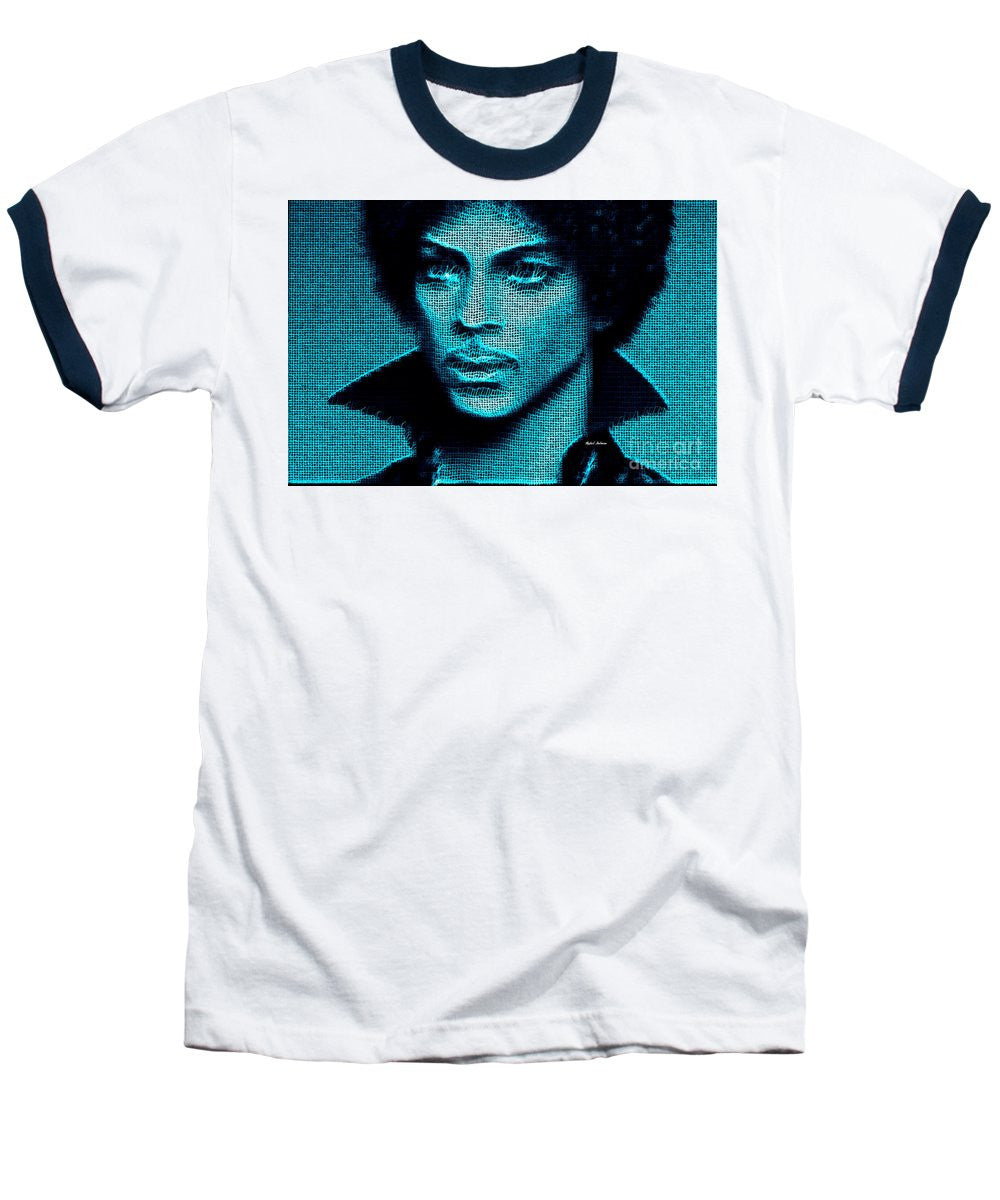 Baseball T-Shirt - Prince - Tribute In Blue