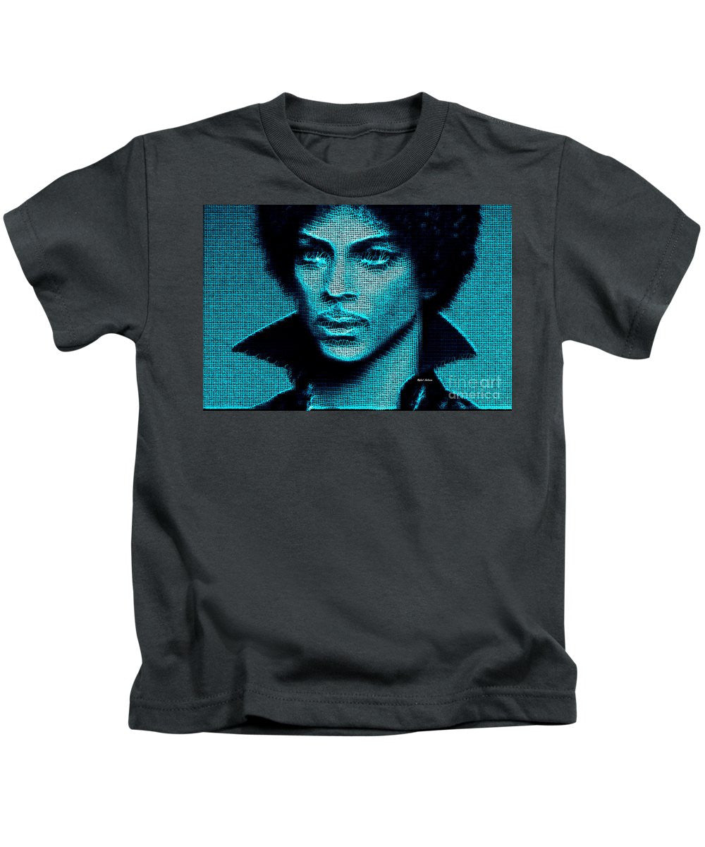 Kids T-Shirt - Prince - Tribute In Blue