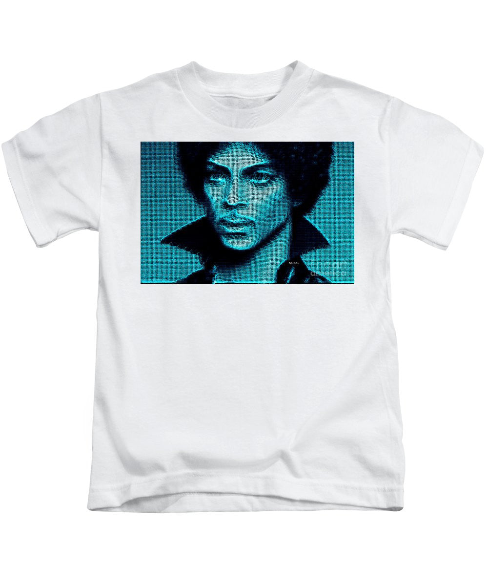 Kids T-Shirt - Prince - Tribute In Blue