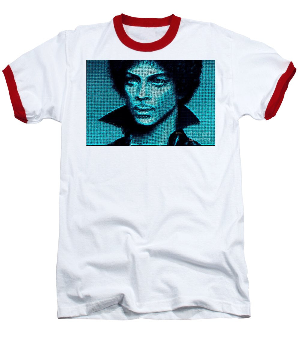 Baseball T-Shirt - Prince - Tribute In Blue