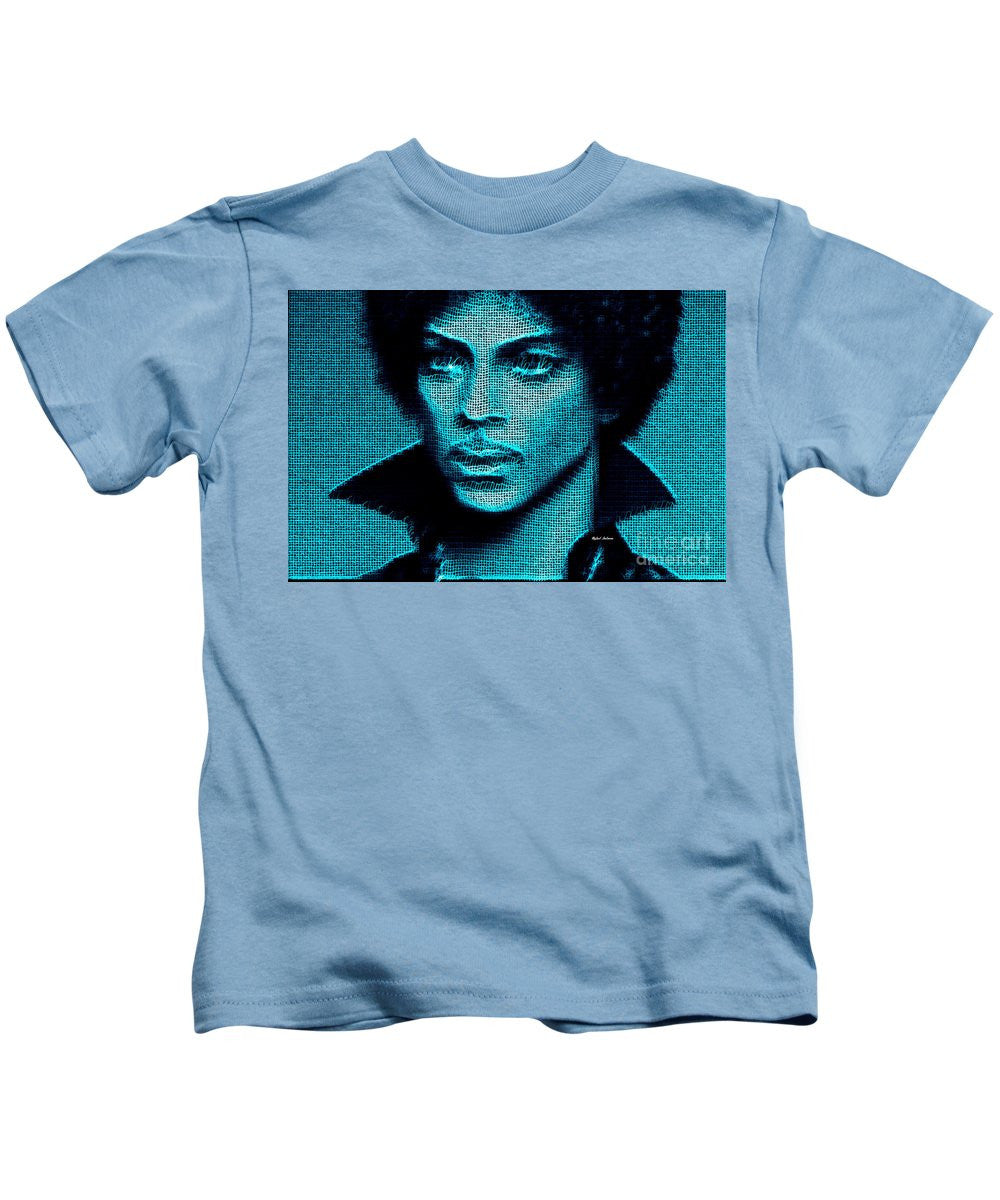 Kids T-Shirt - Prince - Tribute In Blue