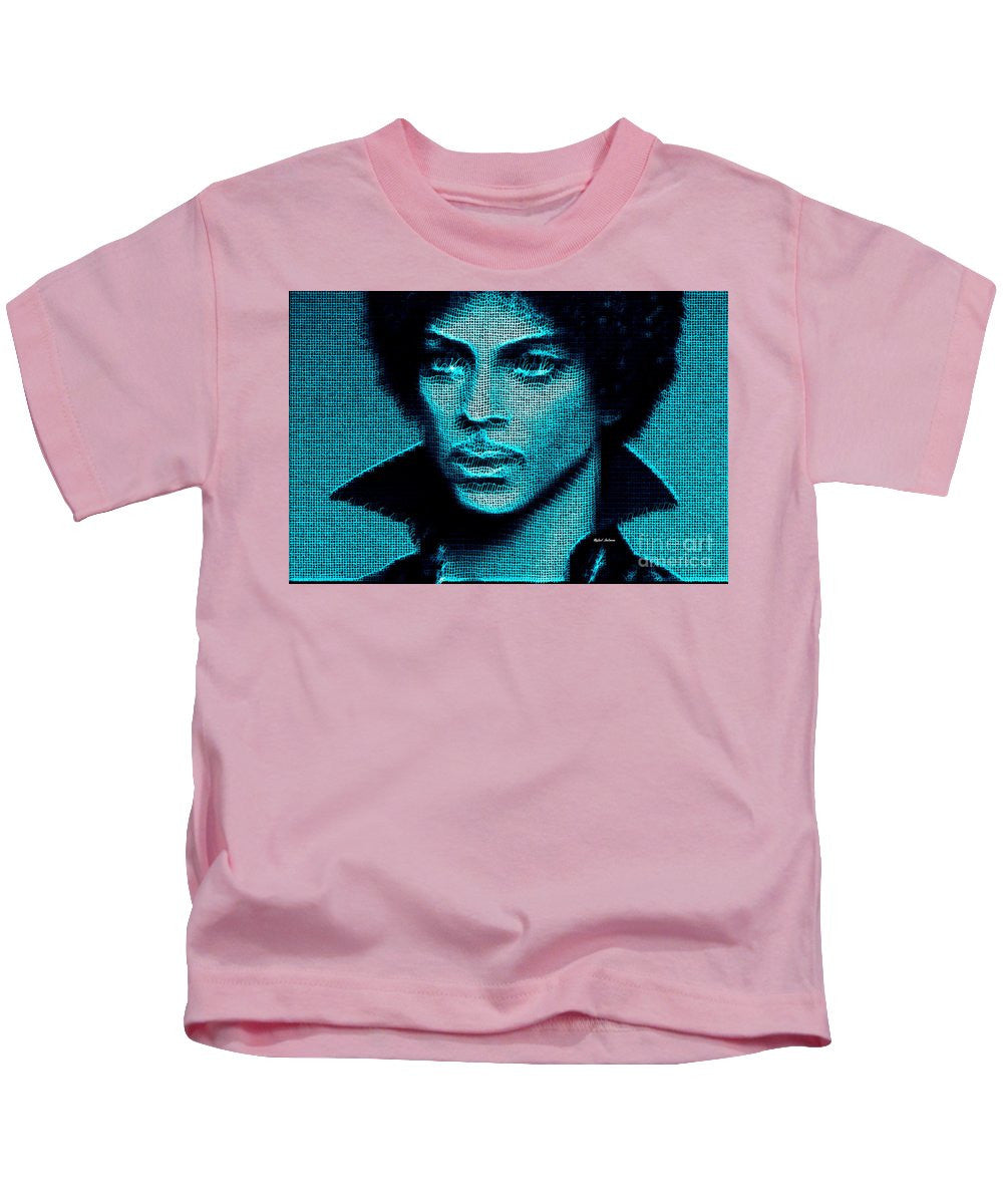 Kids T-Shirt - Prince - Tribute In Blue