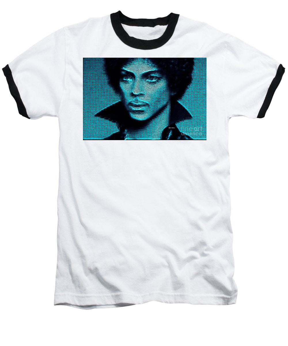 Baseball T-Shirt - Prince - Tribute In Blue