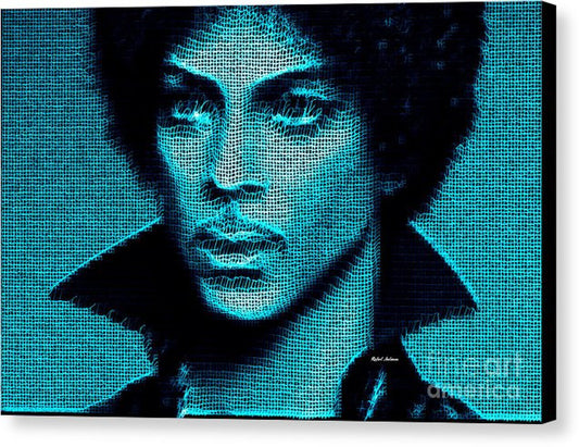 Canvas Print - Prince - Tribute In Blue
