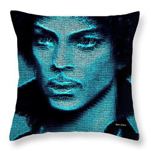 Throw Pillow - Prince - Tribute In Blue