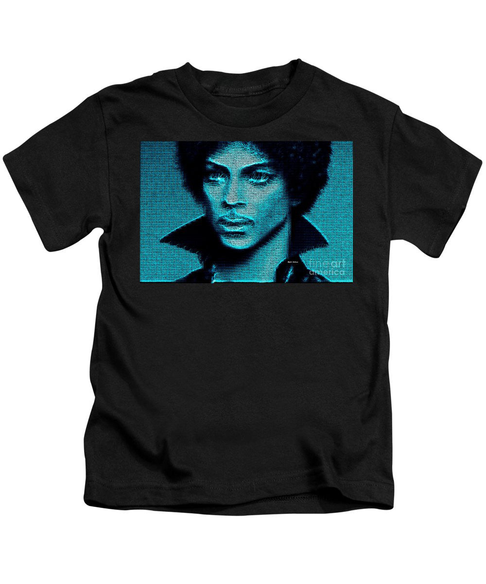 Kids T-Shirt - Prince - Tribute In Blue