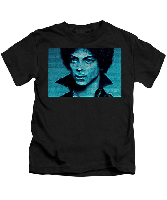 Kids T-Shirt - Prince - Tribute In Blue