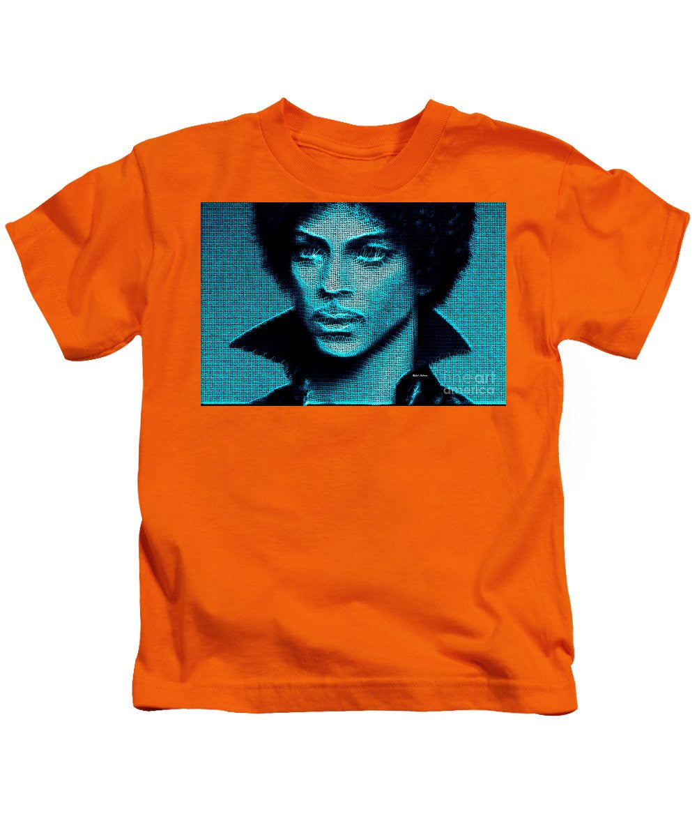 Kids T-Shirt - Prince - Tribute In Blue