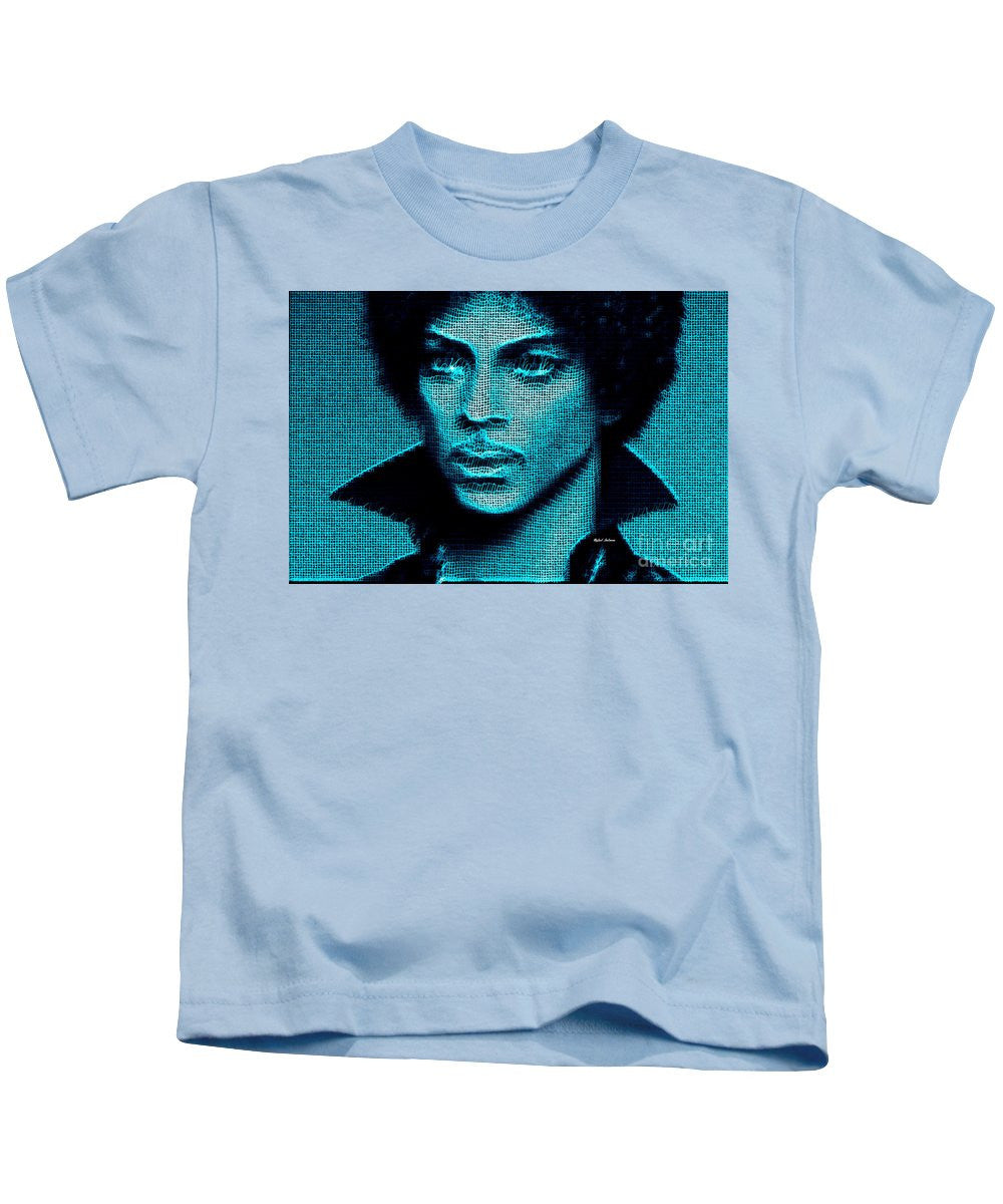 Kids T-Shirt - Prince - Tribute In Blue