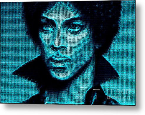 Metal Print - Prince - Tribute In Blue