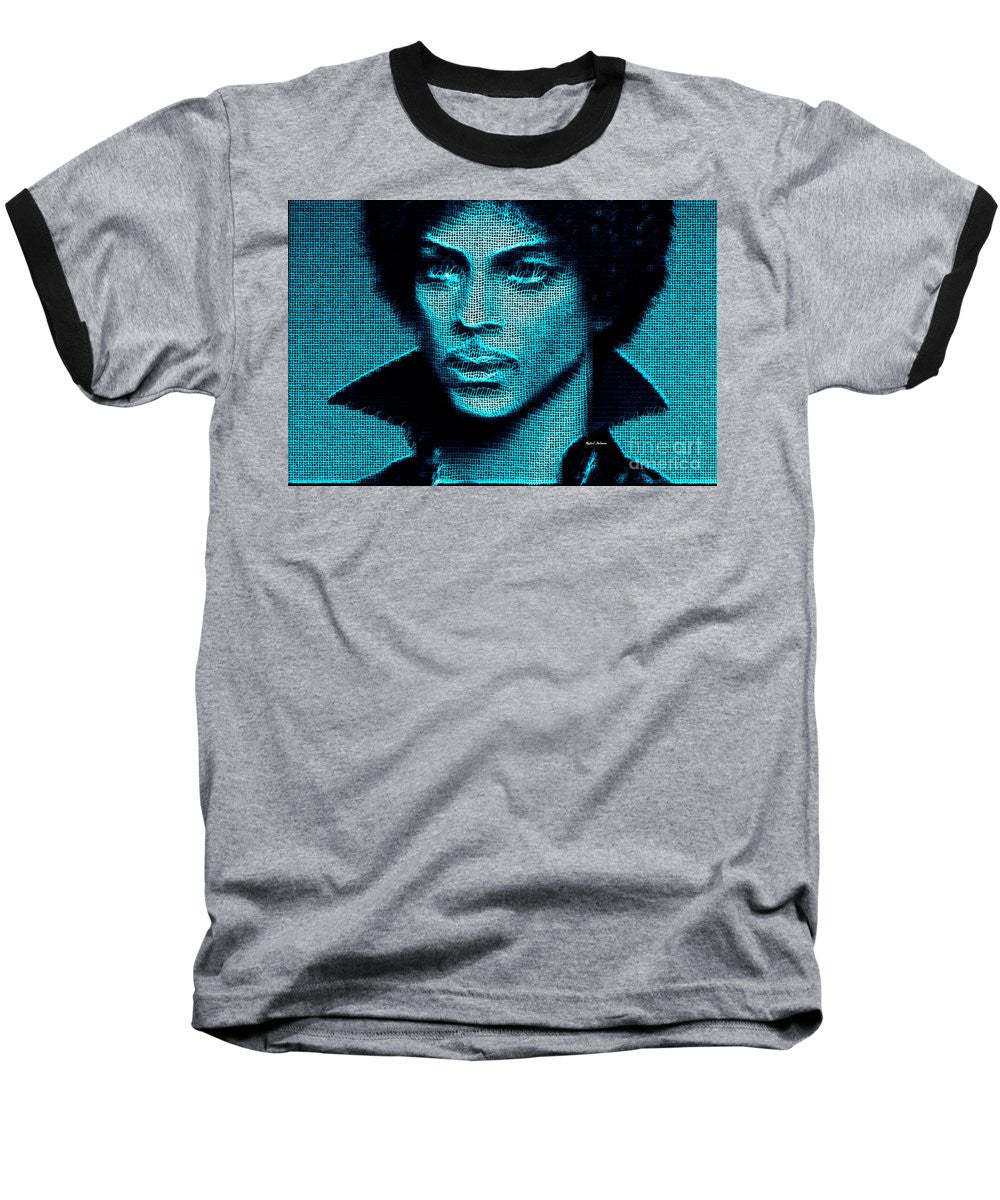 Baseball T-Shirt - Prince - Tribute In Blue