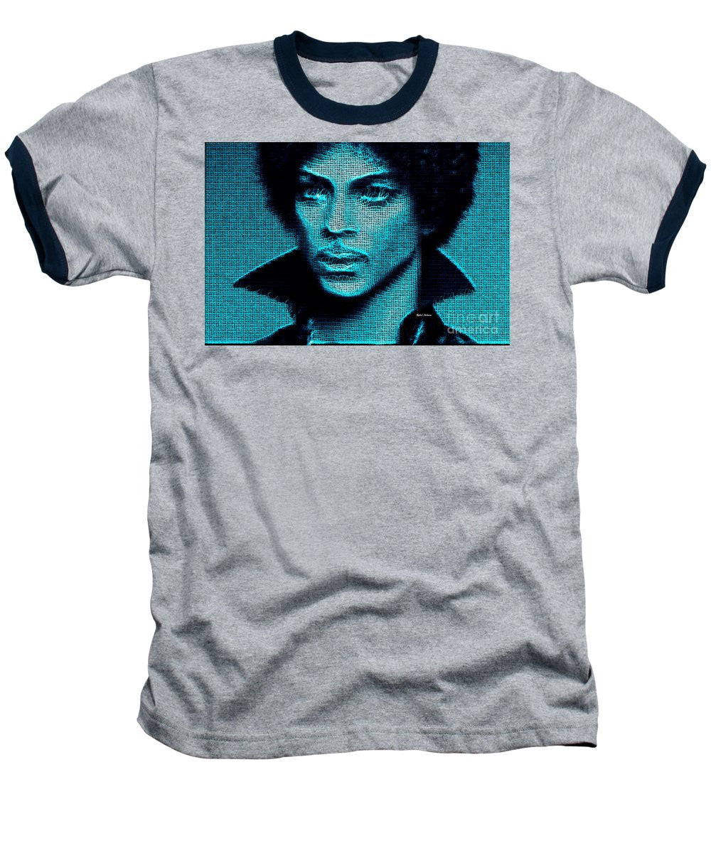 Baseball T-Shirt - Prince - Tribute In Blue