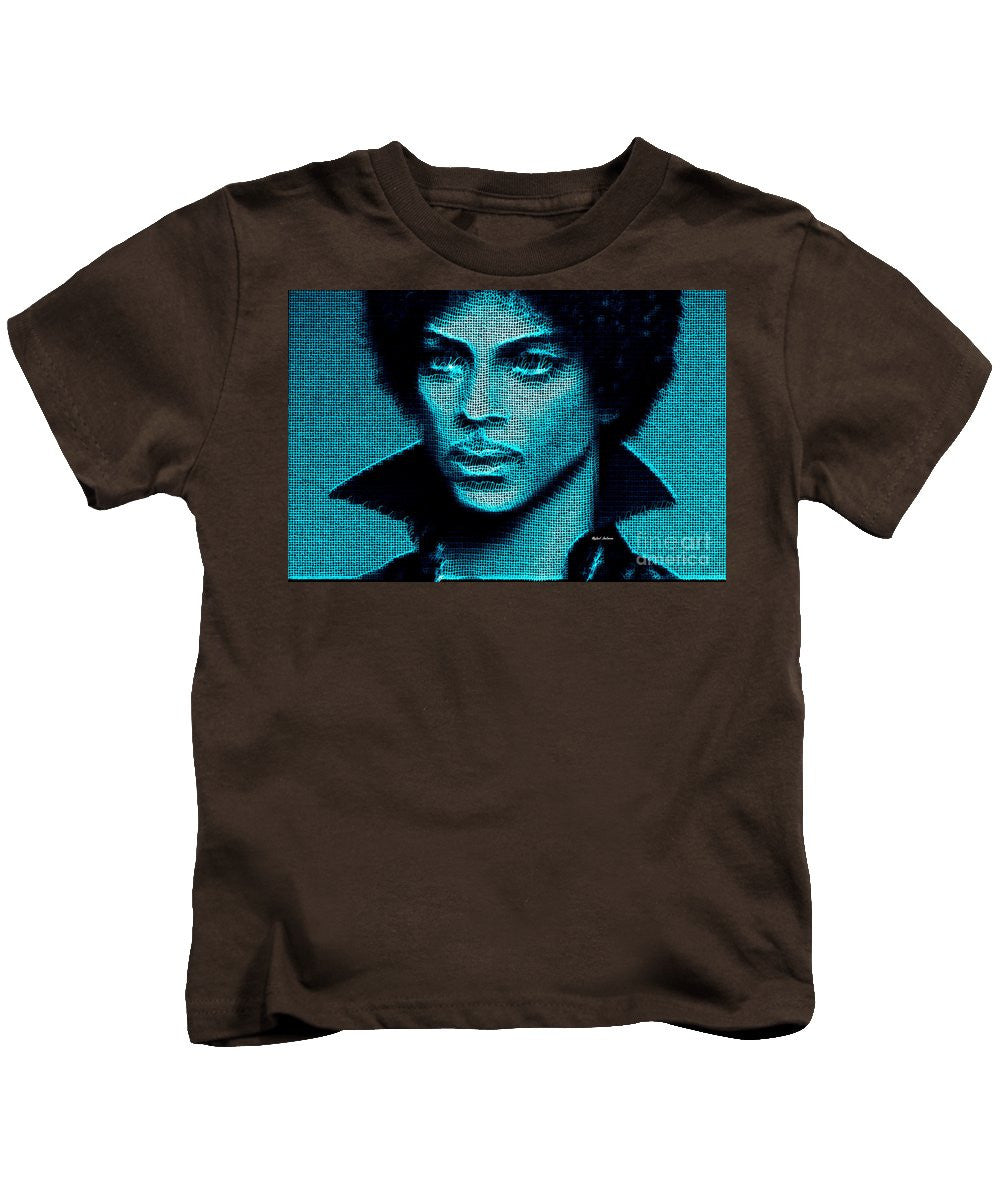 Kids T-Shirt - Prince - Tribute In Blue