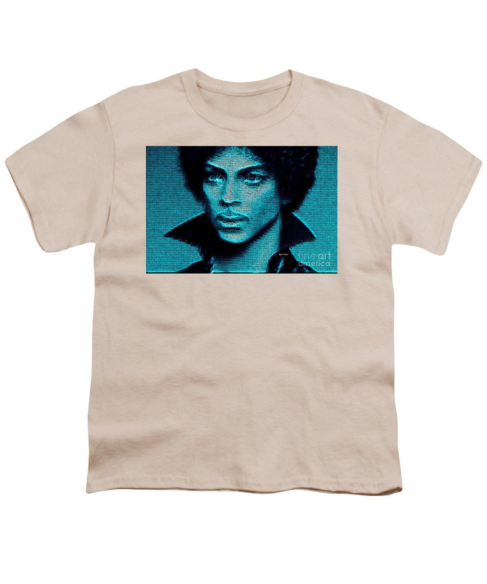 Youth T-Shirt - Prince - Tribute In Blue