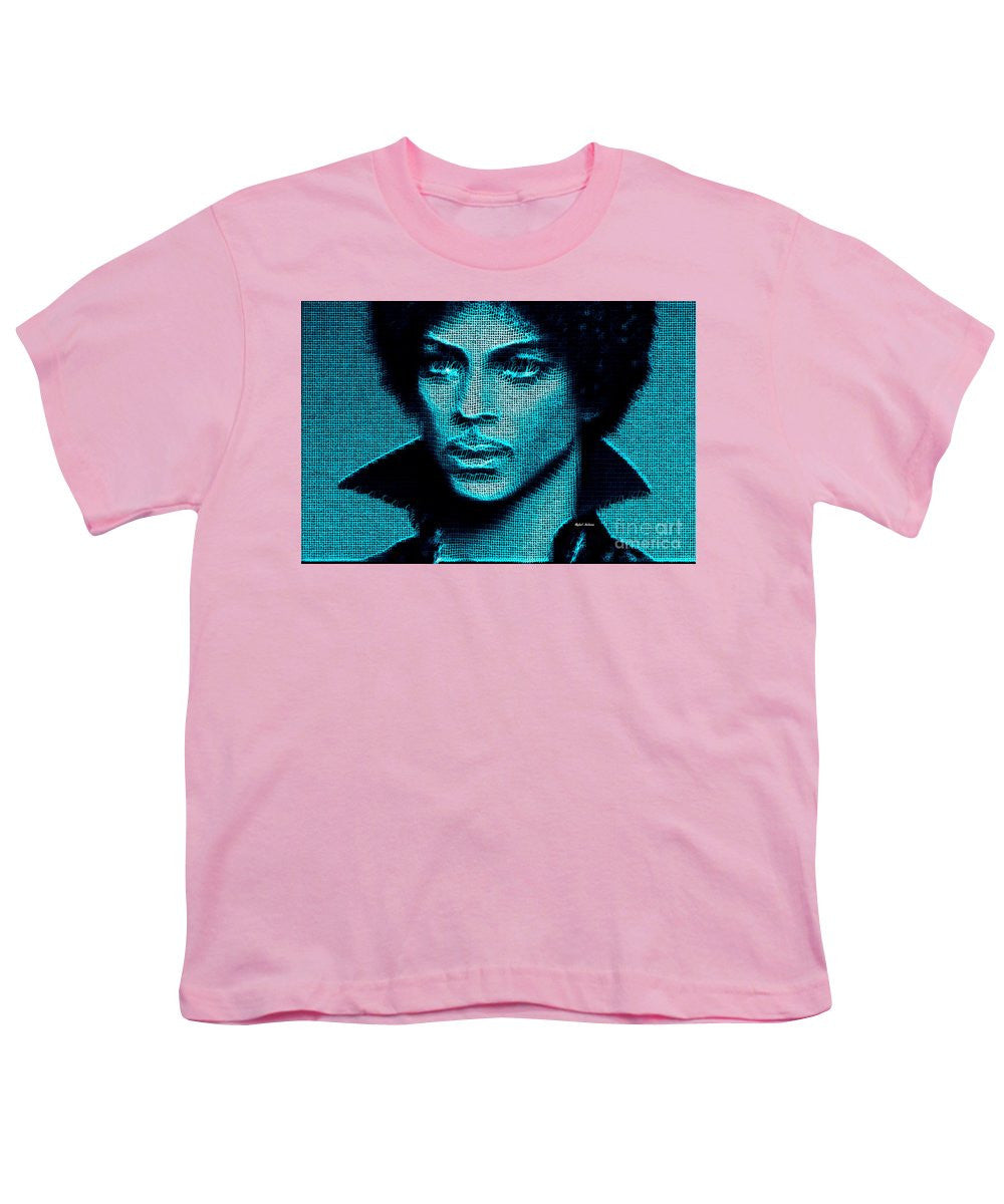 Youth T-Shirt - Prince - Tribute In Blue