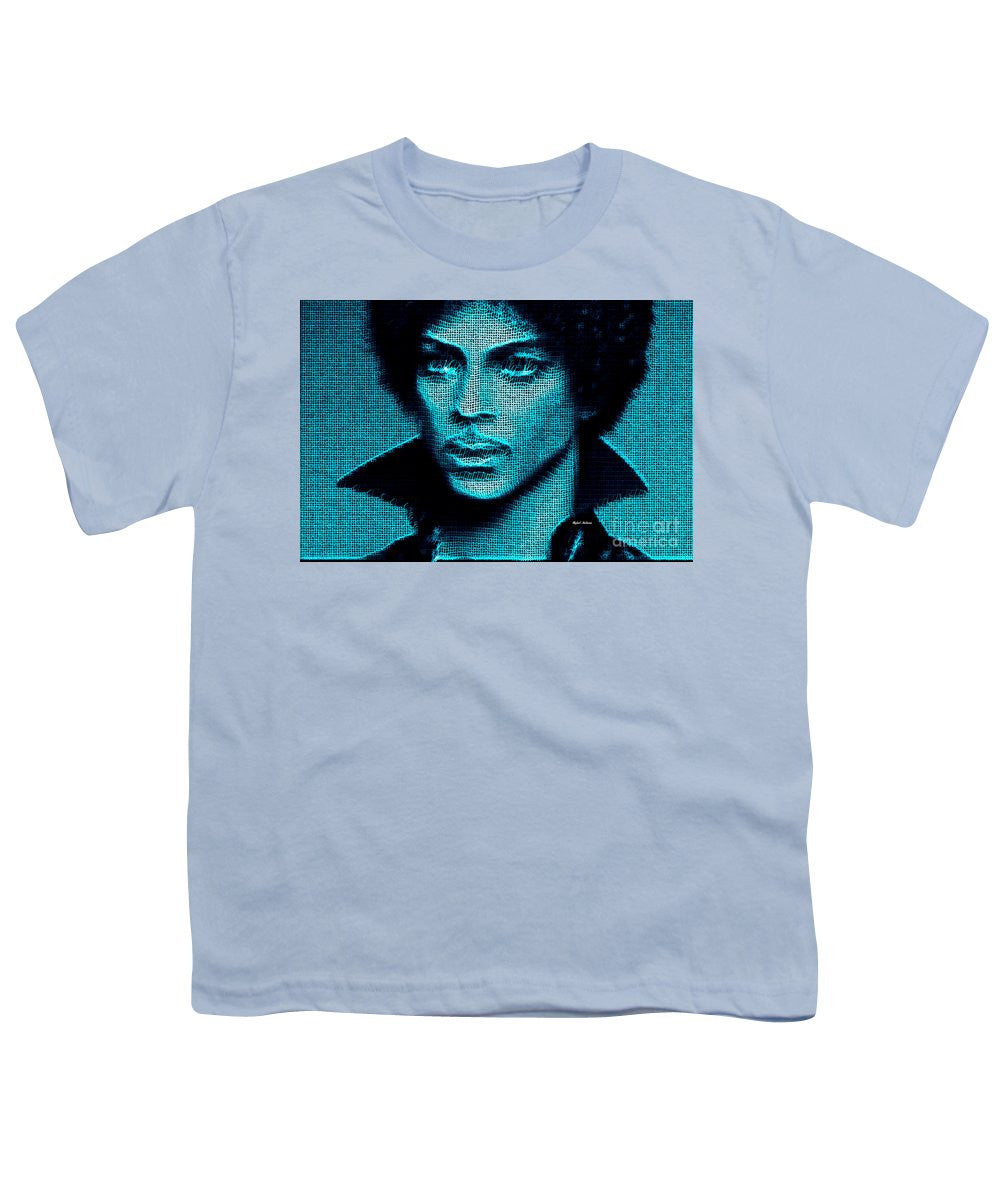 Youth T-Shirt - Prince - Tribute In Blue