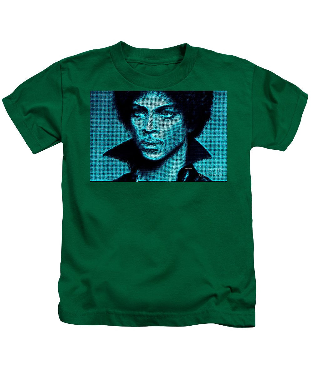 Kids T-Shirt - Prince - Tribute In Blue