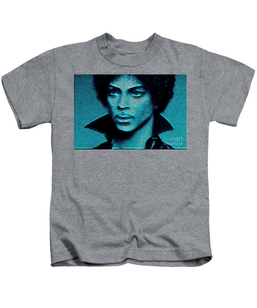 Kids T-Shirt - Prince - Tribute In Blue