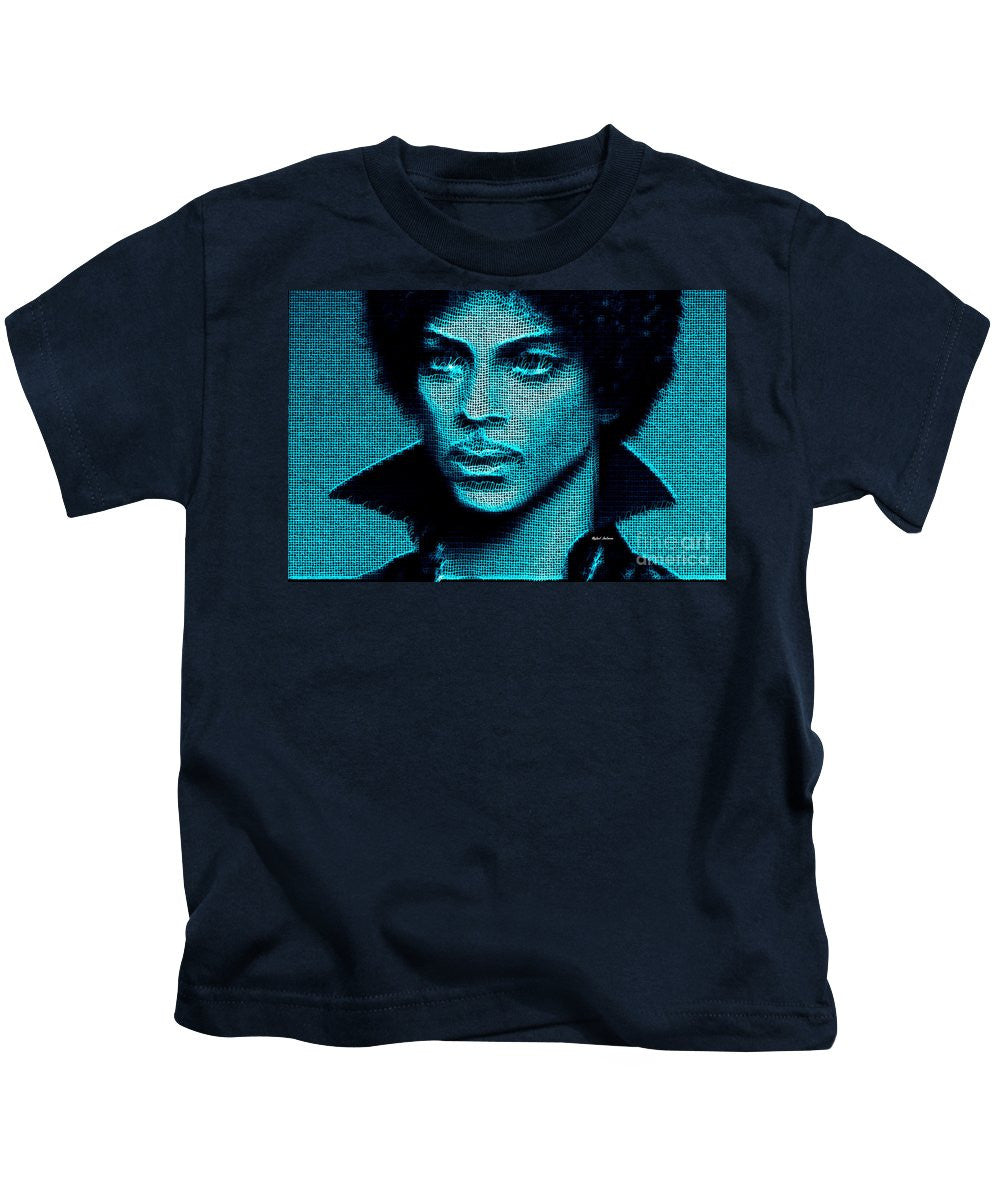 Kids T-Shirt - Prince - Tribute In Blue