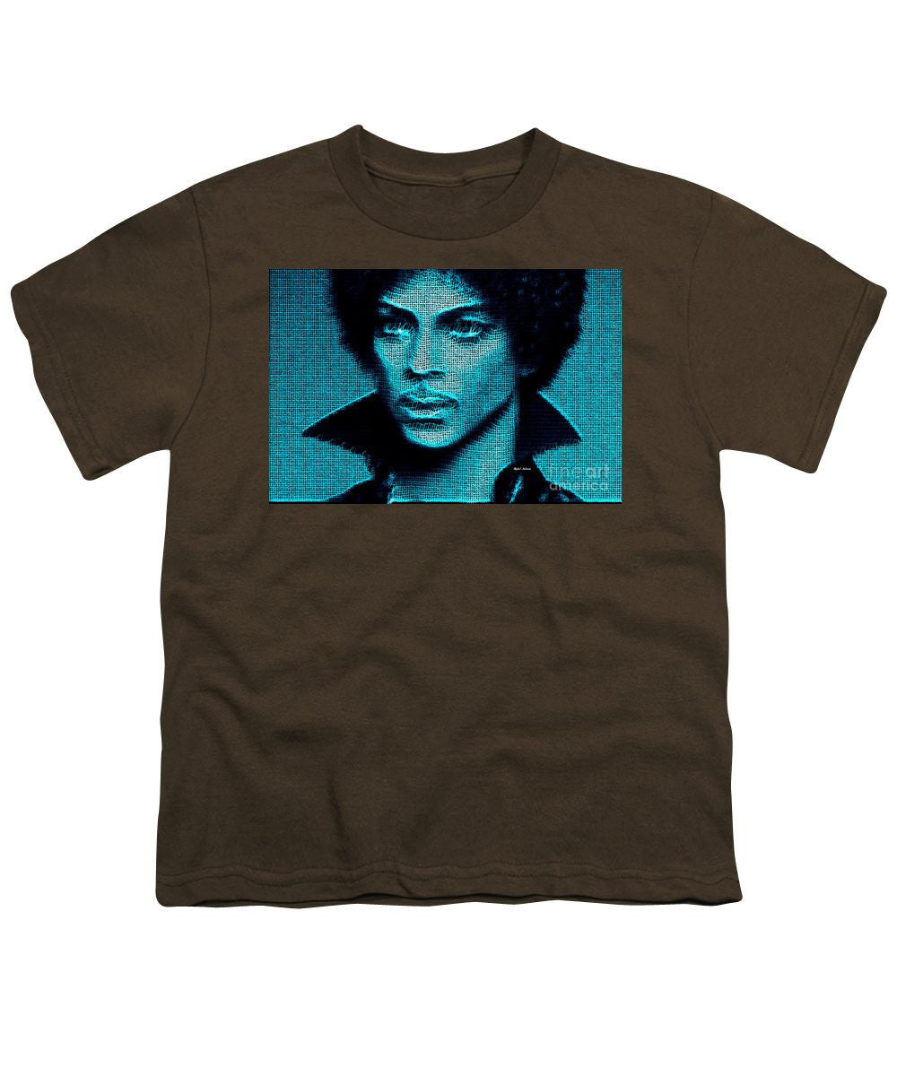 Youth T-Shirt - Prince - Tribute In Blue