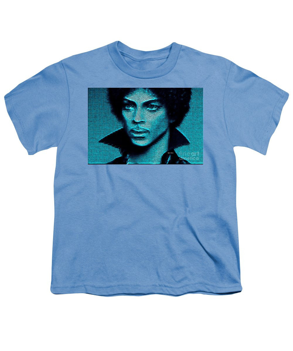 Youth T-Shirt - Prince - Tribute In Blue