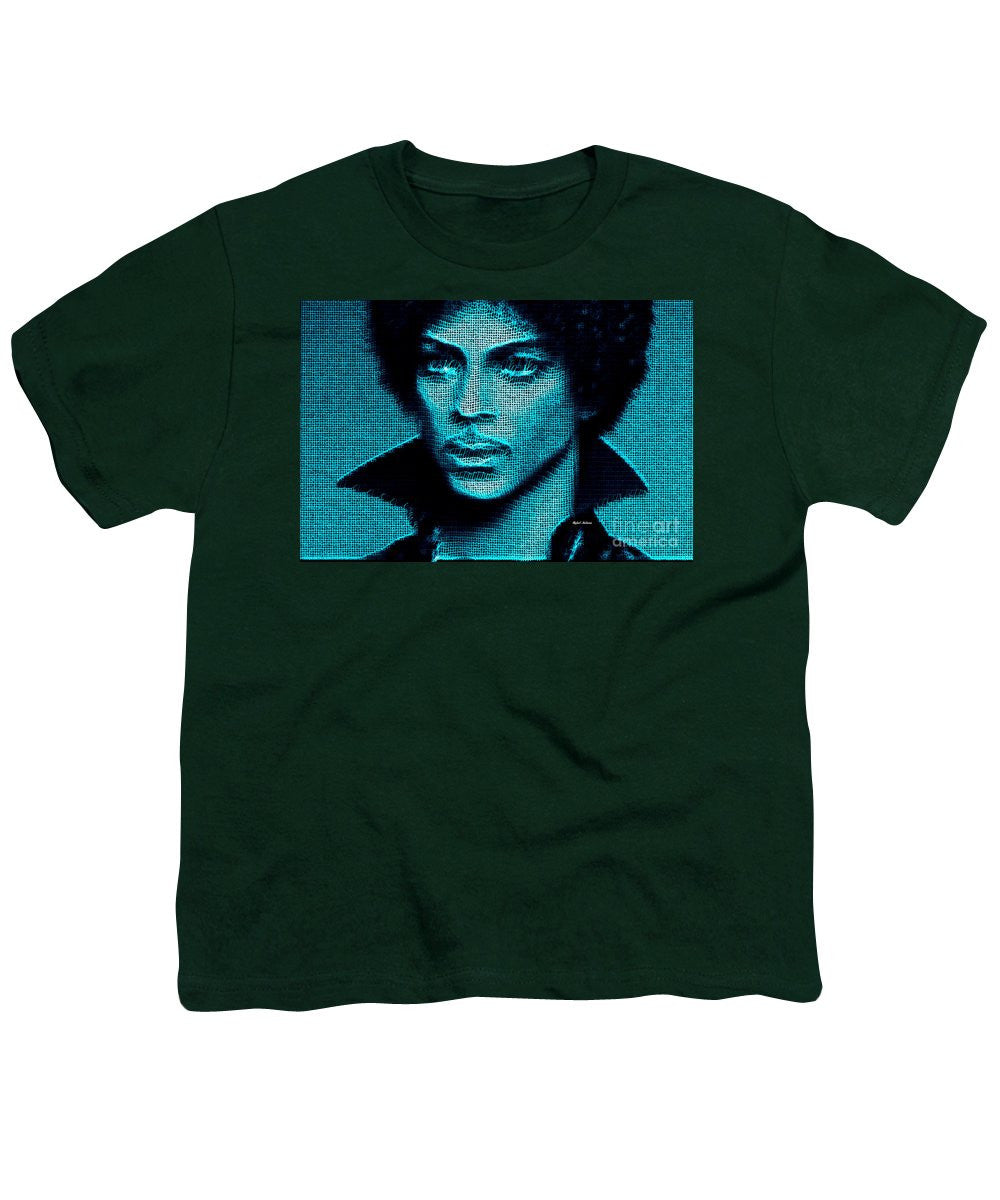 Youth T-Shirt - Prince - Tribute In Blue