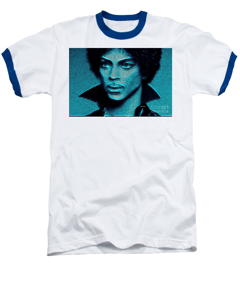 Baseball T-Shirt - Prince - Tribute In Blue