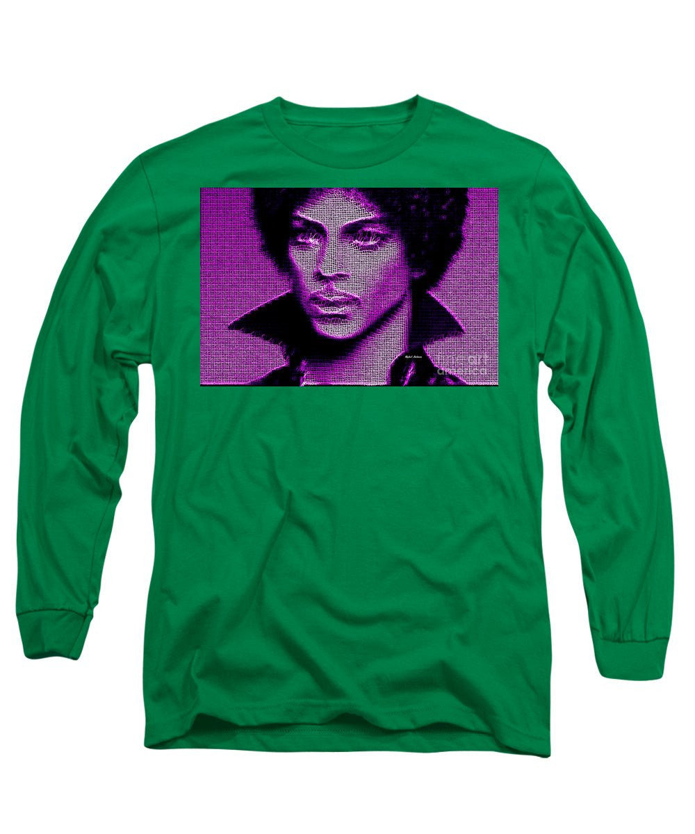 Long Sleeve T-Shirt - Prince - Tribute In Purple