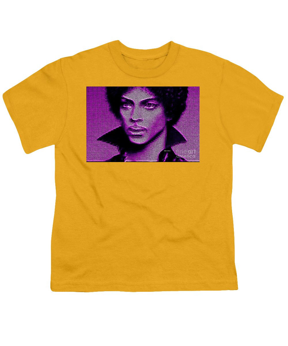 Youth T-Shirt - Prince - Tribute In Purple