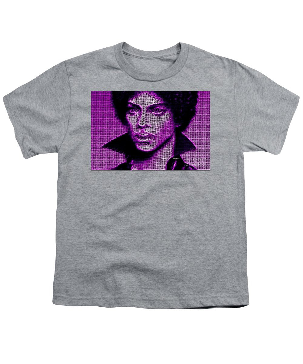 Youth T-Shirt - Prince - Tribute In Purple