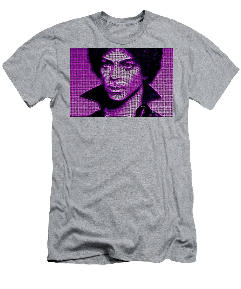 T-shirt pour homme (coupe ajustée) - Prince - Tribute In Purple