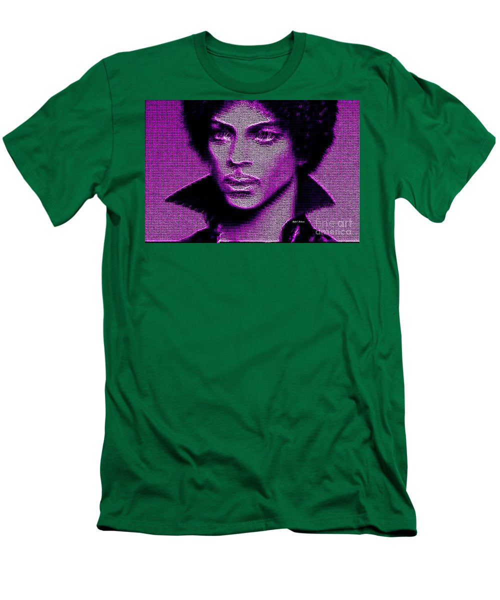 T-shirt pour homme (coupe ajustée) - Prince - Tribute In Purple