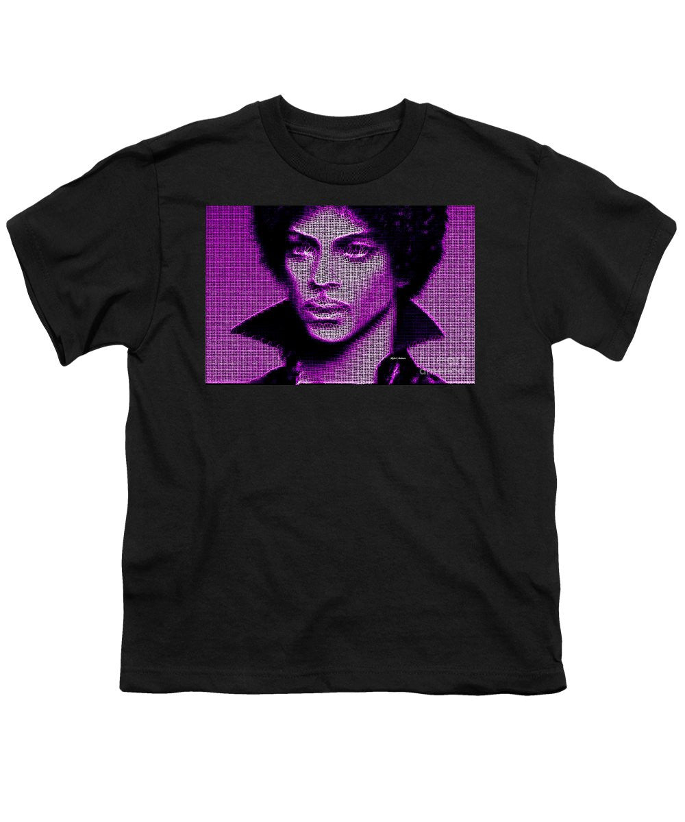 Youth T-Shirt - Prince - Tribute In Purple