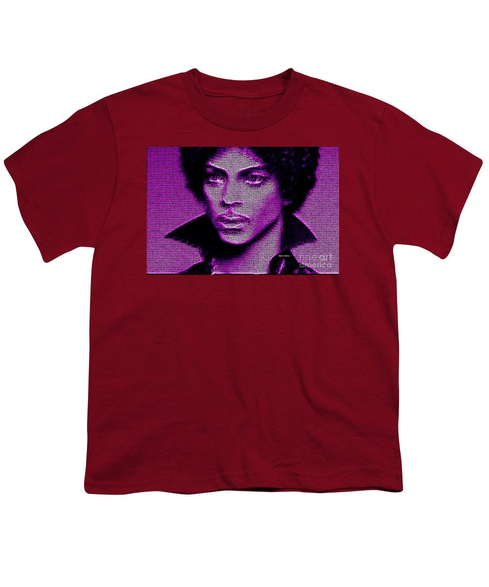 Youth T-Shirt - Prince - Tribute In Purple