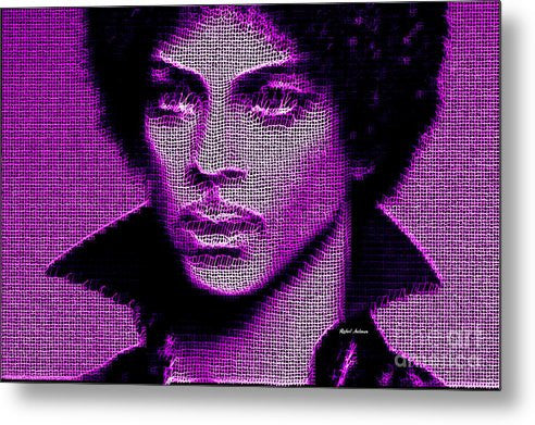 Metal Print - Prince - Tribute In Purple