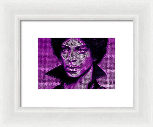 Framed Print - Prince - Tribute In Purple